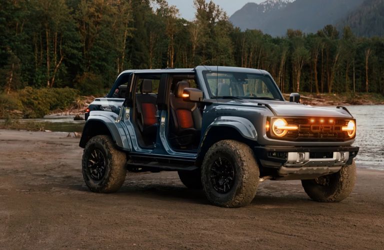 side view of the Ford Bronco